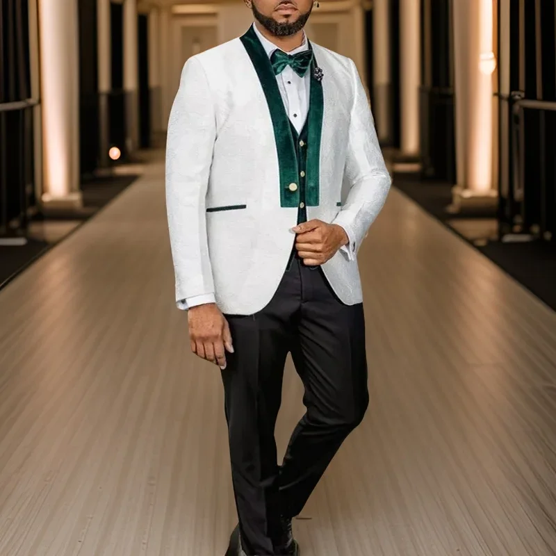 Men Formal Wear Clothes - Setelan pernikahan Afrika untuk pria pas