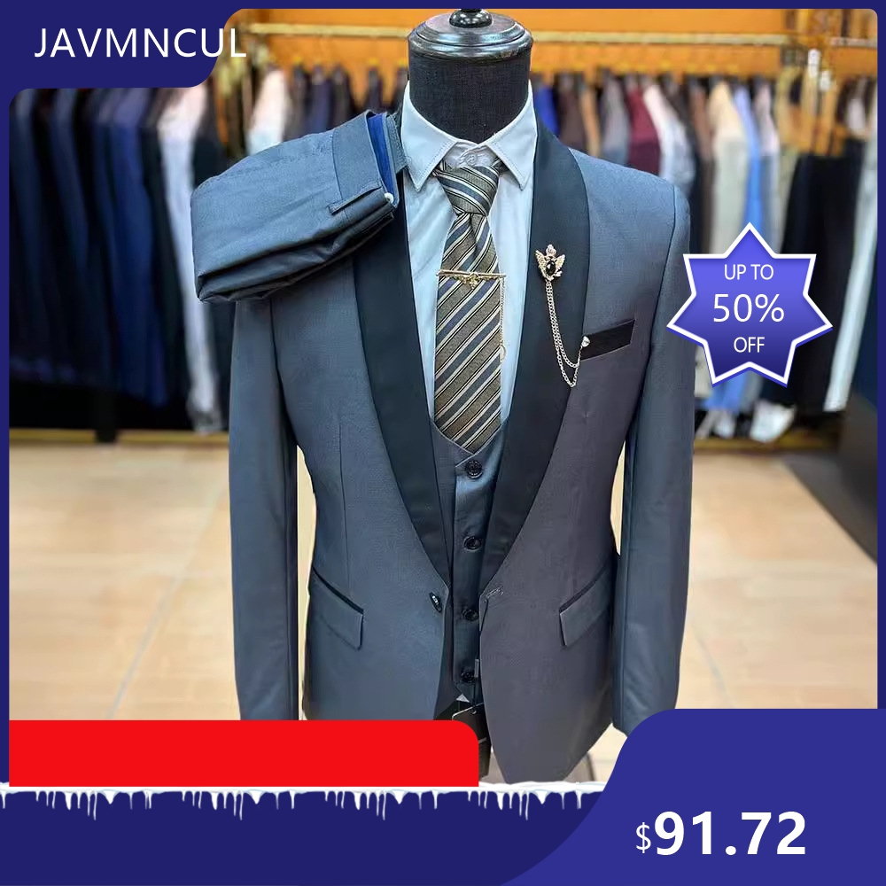 Men'S Formal Wear For Graduation - Setelan Jas Pria Slim Fit 3