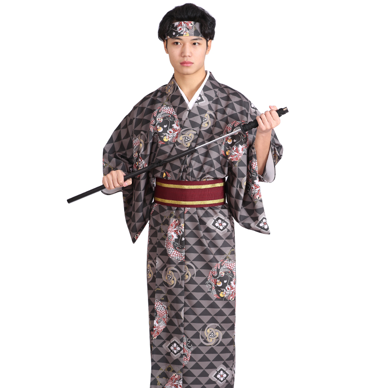 Asian Men Formal Wear - Kimono Desain Baru Etnis Asia, Pakaian