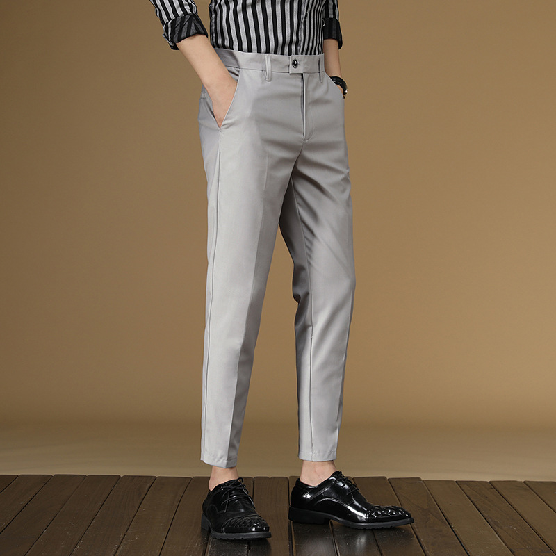 Men Formal Wear For Summer - Celana Setelan Musim Panas Pria Merah