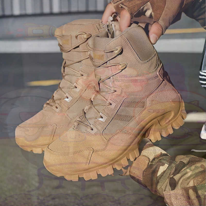 Men'S Formal Wear Uk - Tan Long Barrel Deadlift Sepatu Kasual