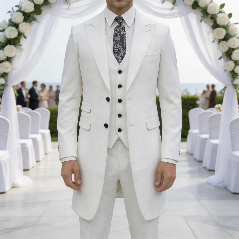 Men Formal Wear For Summer - Setelan Pria Formal 3 Potong Slim