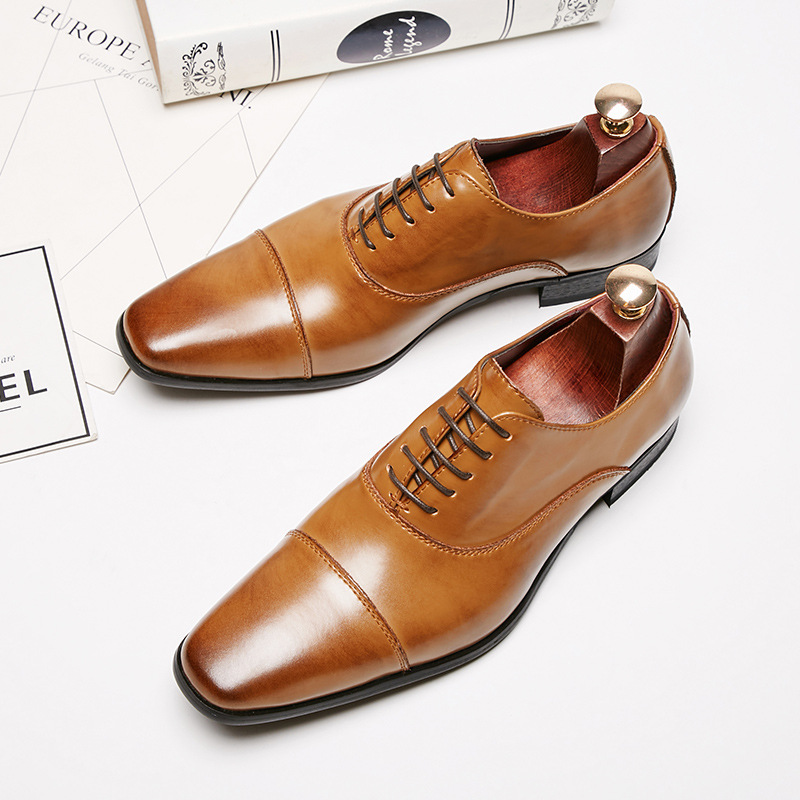 Young Men Formal Wear - Sepatu Pria Bisnis Model Terbaru 2025,