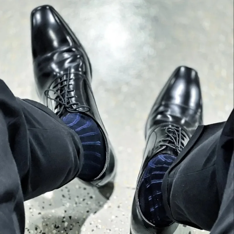 Young Men Formal Wear - Kaus Kaki Pria Bergaris, Kaus Kaki