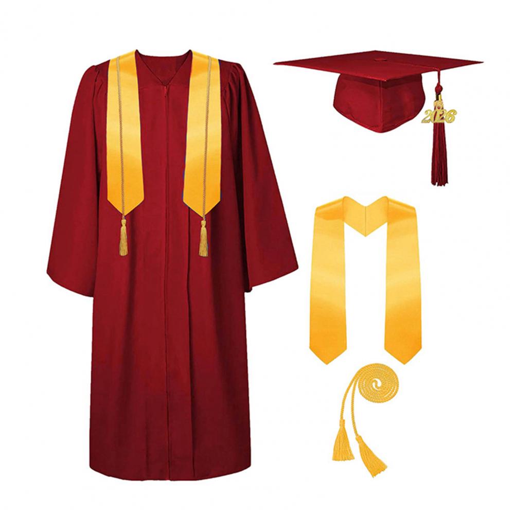 Men'S Formal Wear For Graduation - Set Topi dan Jubah Wisuda Unisex