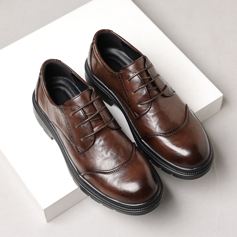 Sepatu kulit pria untuk bisnis - Men'S Formal Office Wear Shoes ulasan dan harga