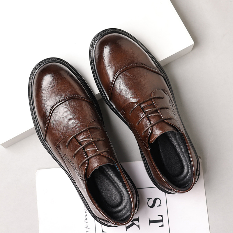Sepatu kulit pria untuk bisnis - Men'S Formal Office Wear Shoes ulasan dan harga