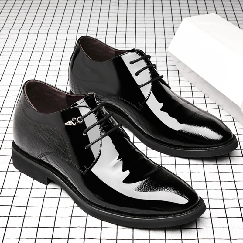 Sepatu Lift 3/6/8 Cm Sepatu Ga - Young Men Formal Wear ulasan dan harga