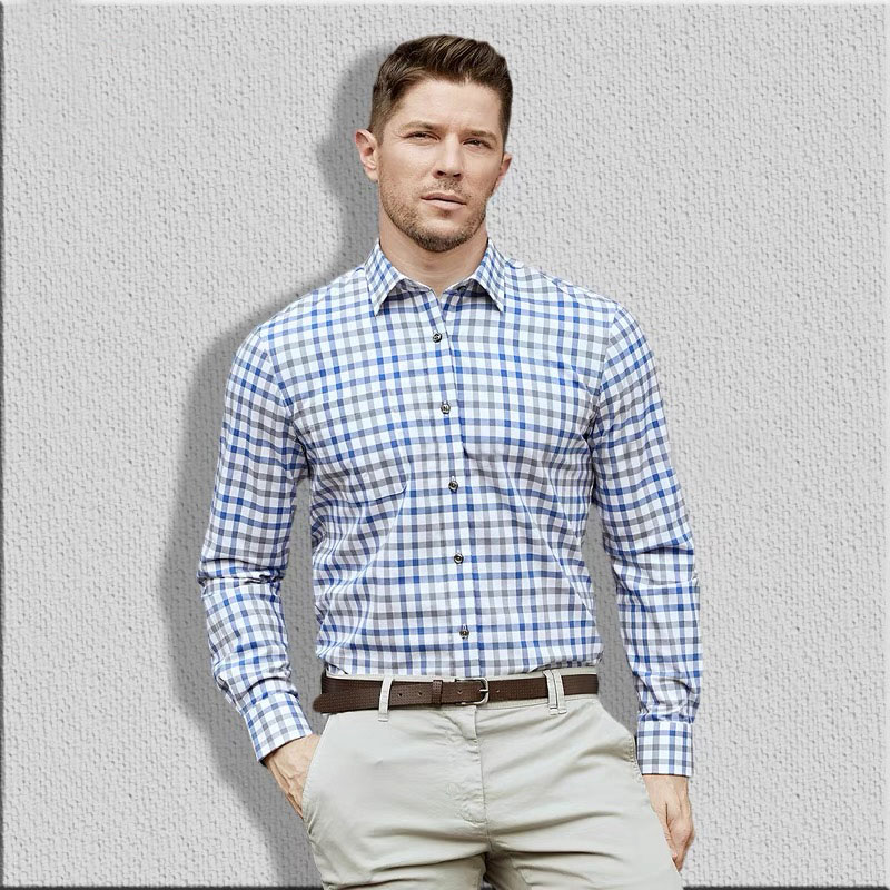 Kemeja lengan panjang pria, ka - Men Formal Wear For Summer ulasan dan harga