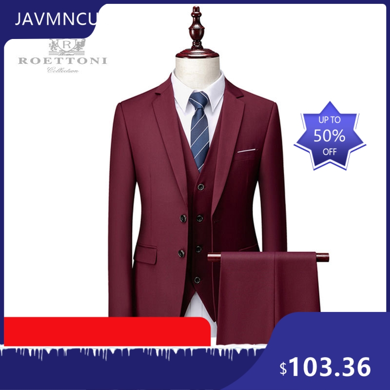 Setelan Jas Pria Slim Fit Prem - Men'S Formal Wear For Graduation ulasan dan harga