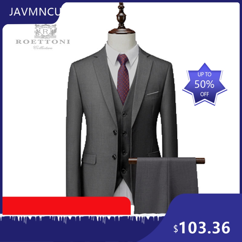 Setelan Jas Pria Slim Fit Prem - Men'S Formal Wear For Graduation ulasan dan harga