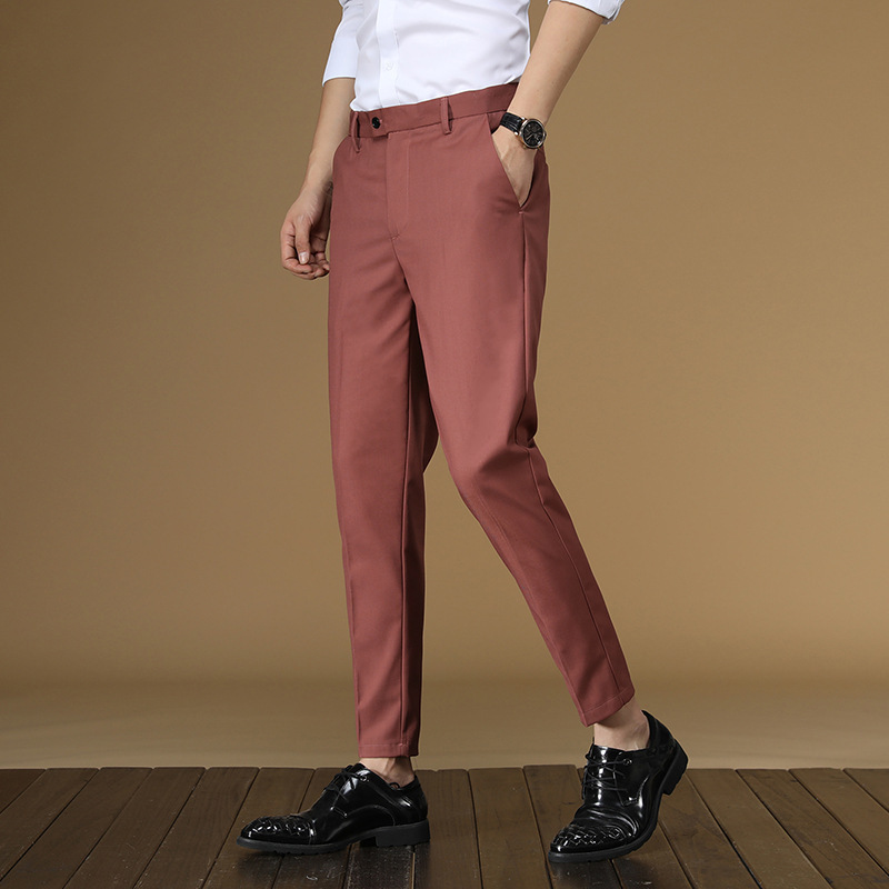 Celana Setelan Musim Panas Pri - Men Formal Wear For Summer ulasan dan harga