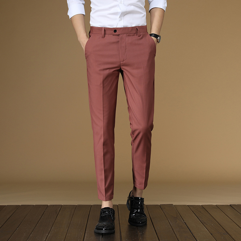 Celana Setelan Musim Panas Pri - Men Formal Wear For Summer ulasan dan harga