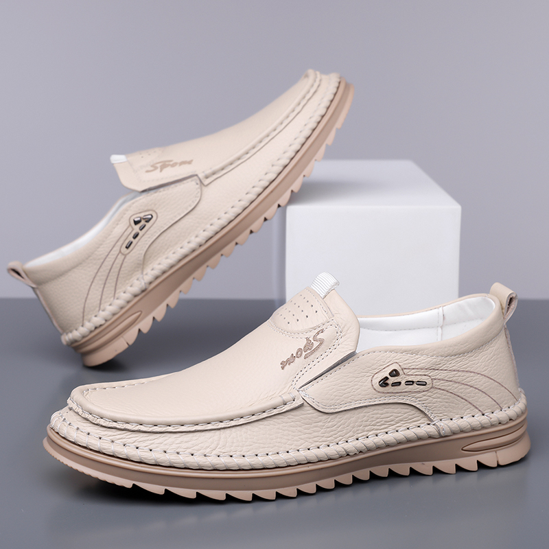 Sepatu Kulit Sapi Asli Lapis P - Men Formal Wear For Summer ulasan dan harga