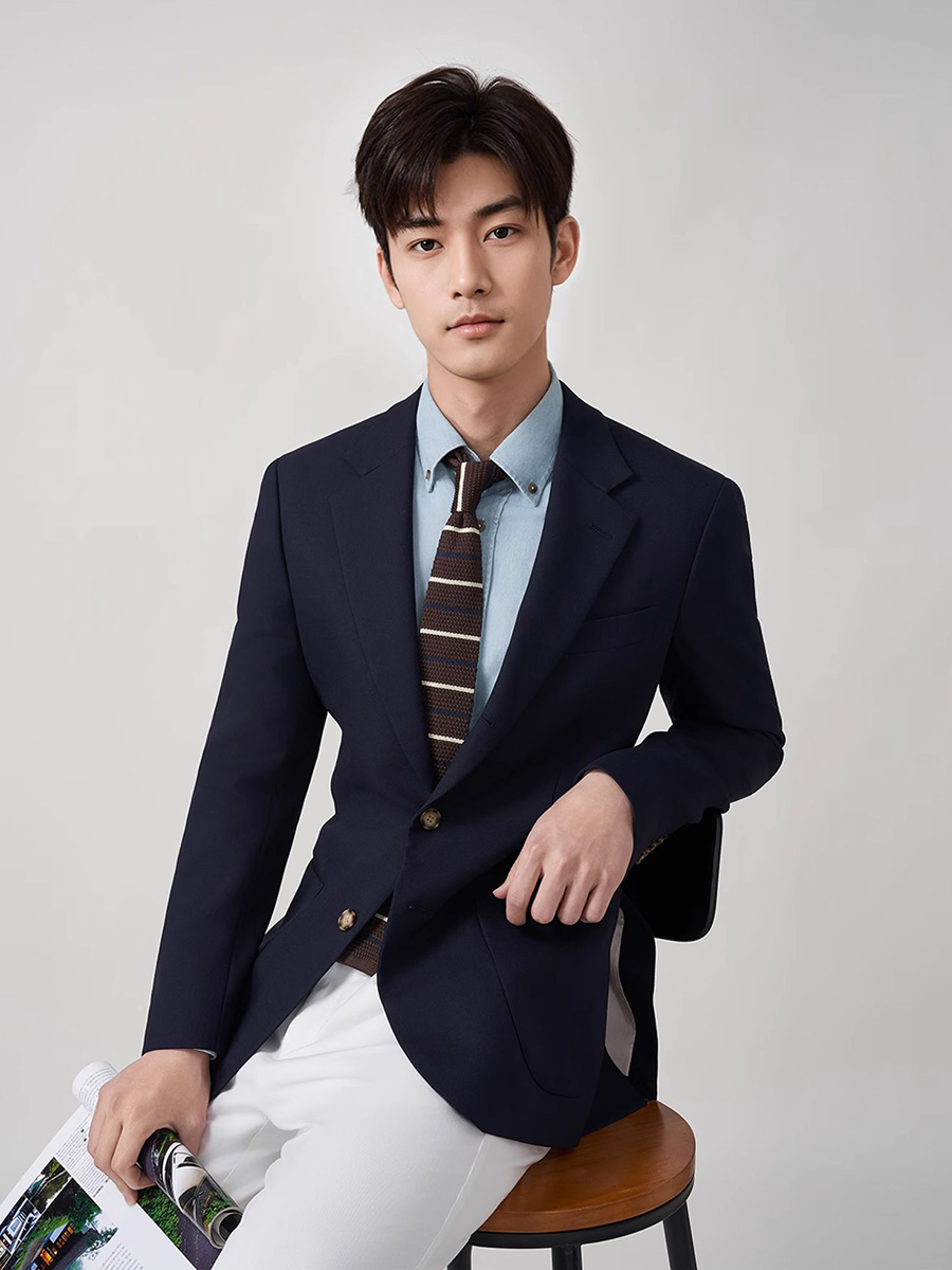 Blazer Wol 50% Pria untuk Rema - Men'S Formal Wear For Graduation ulasan dan harga