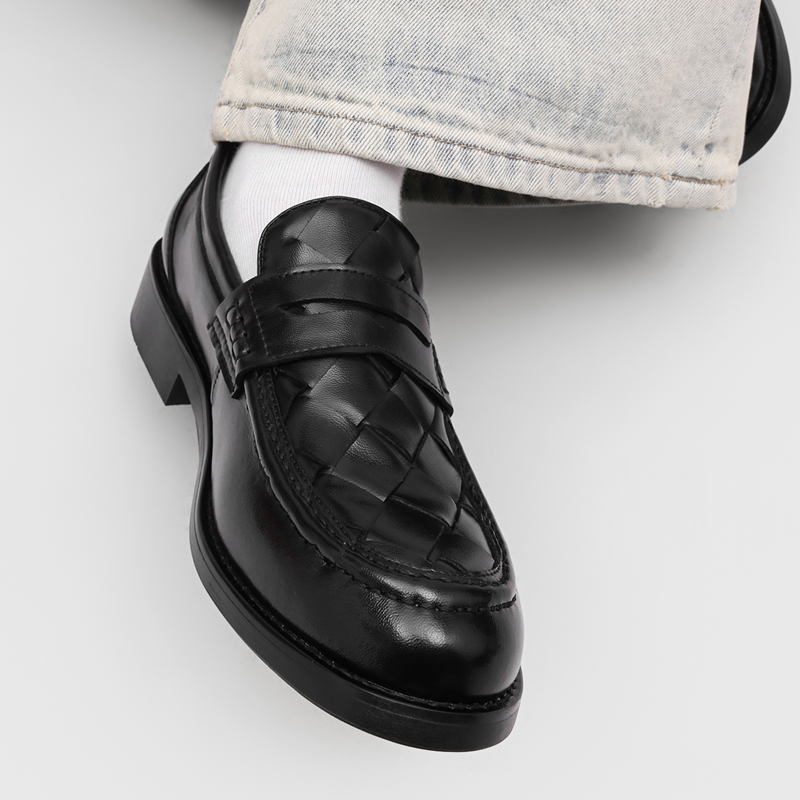Sepatu Loafer Penny Rajutan Ta - Men Formal Wear For Summer ulasan dan harga