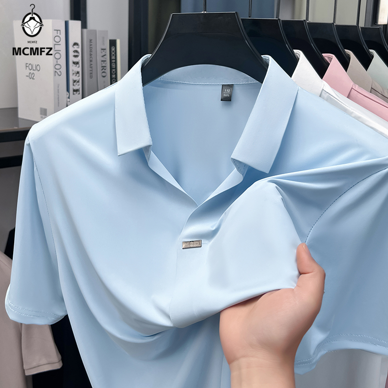 Kemeja Pria Kerah Datar dengan - Men Formal Wear For Summer ulasan dan harga