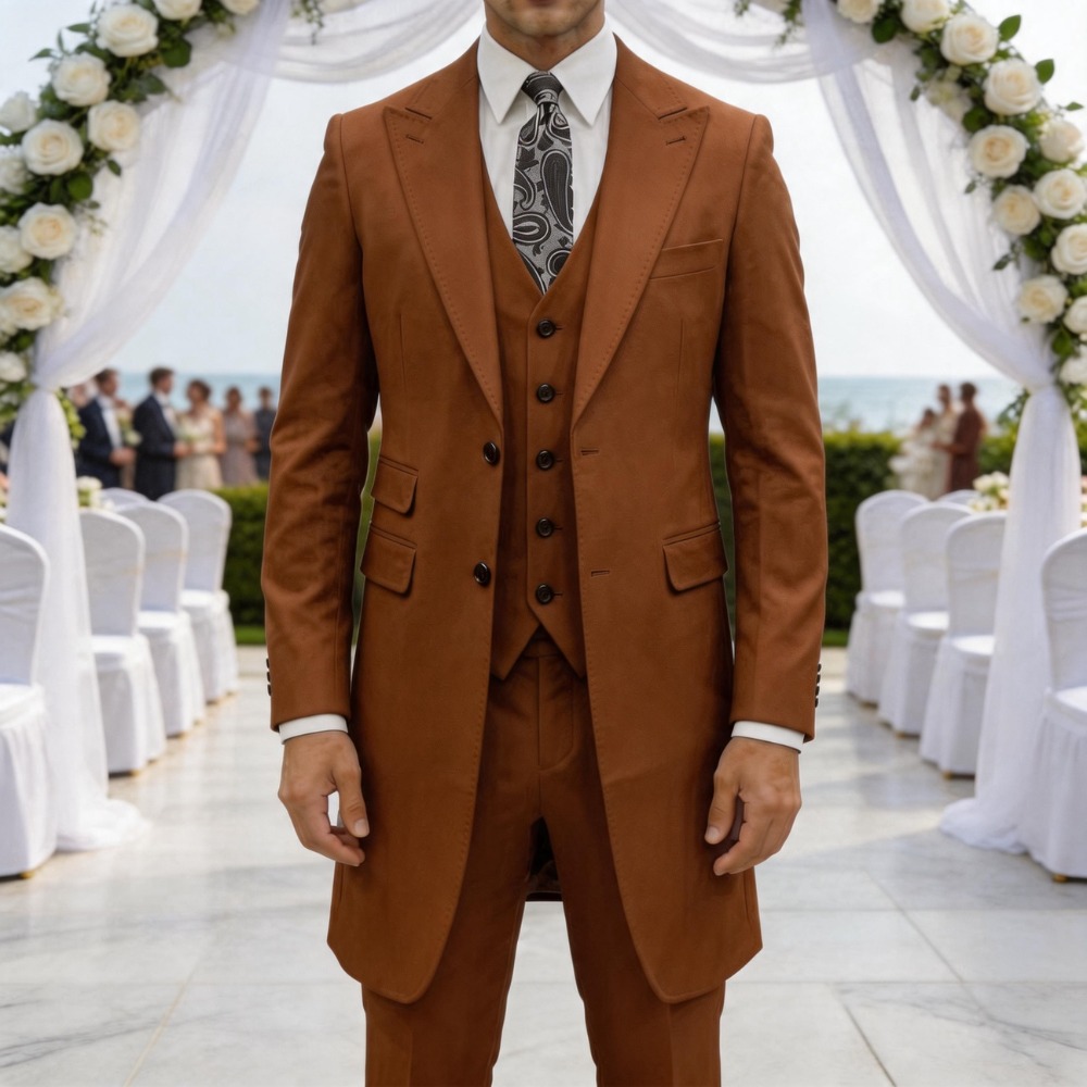 Setelan Pria Formal 3 Potong S - Men Formal Wear For Summer ulasan dan harga