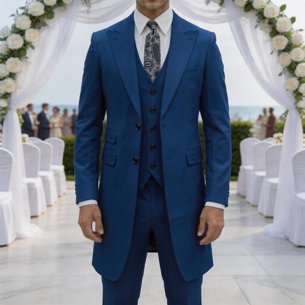 Setelan Pria Formal 3 Potong S - Men Formal Wear For Summer ulasan dan harga