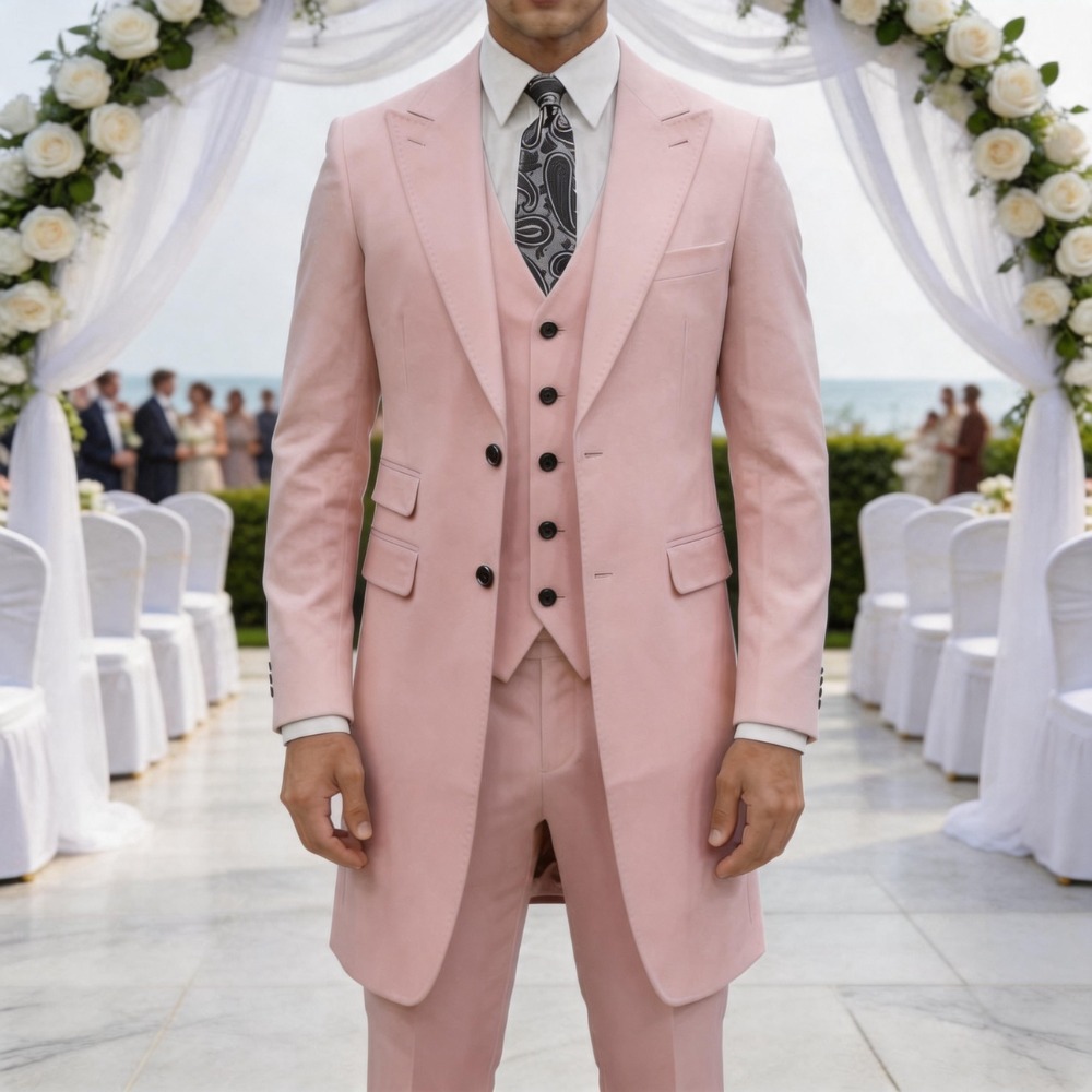 Setelan Pria Formal 3 Potong S - Men Formal Wear For Summer ulasan dan harga