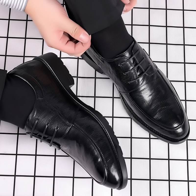Sepatu kulit pria untuk bisnis - Men'S Formal Office Wear Shoes ulasan dan harga