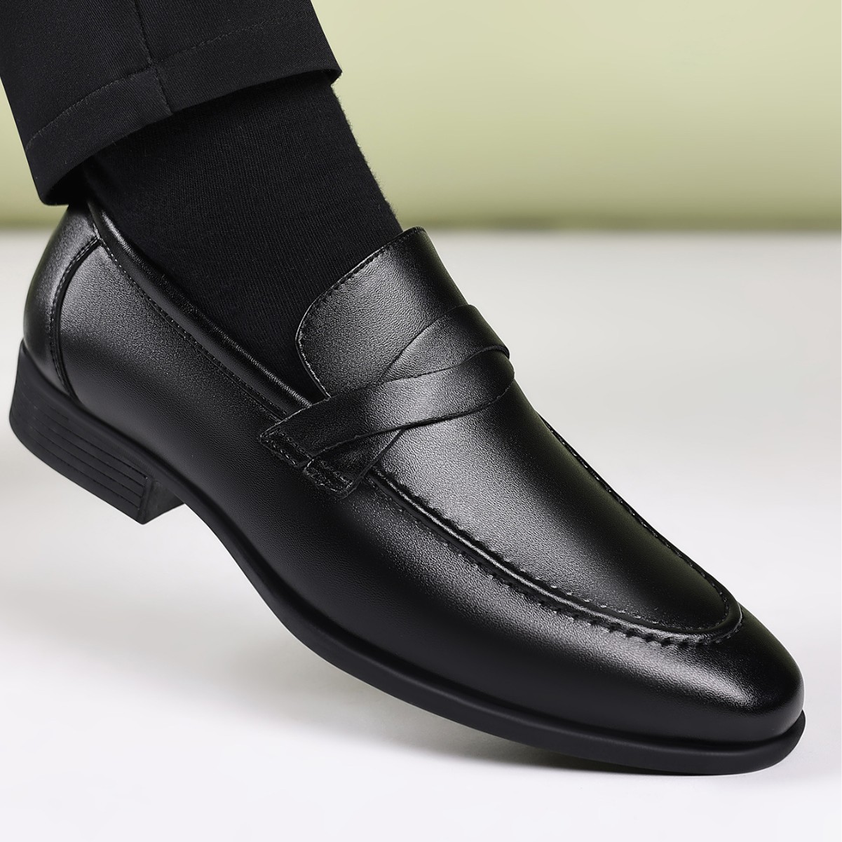 Sepatu kulit pria untuk pakaia - Men'S Formal Office Wear Shoes ulasan dan harga
