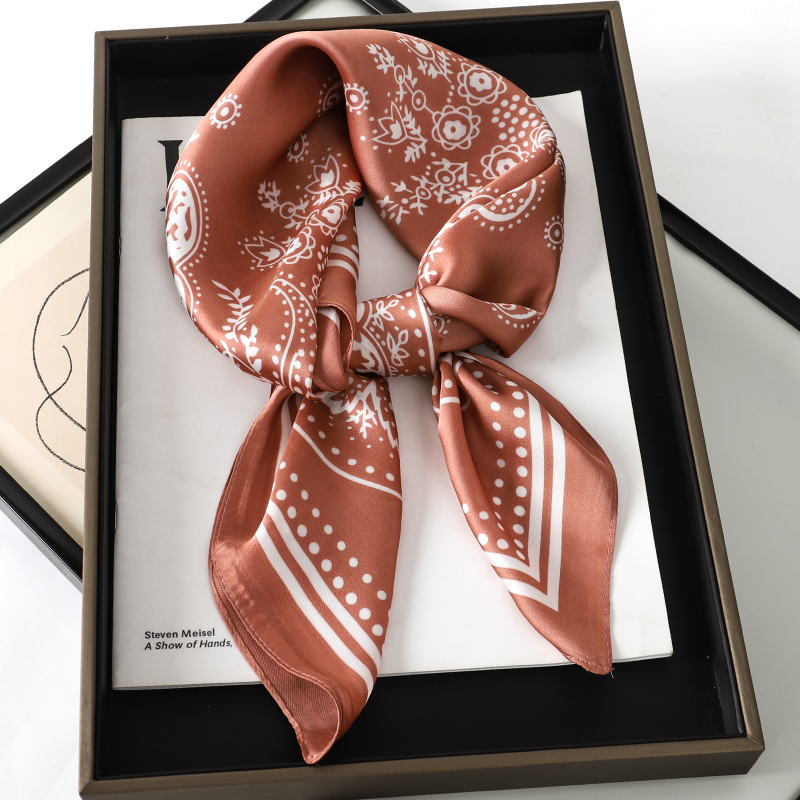 Syal Sutra Mewah Bermotif Pais - Silk Tie Woven ulasan dan harga