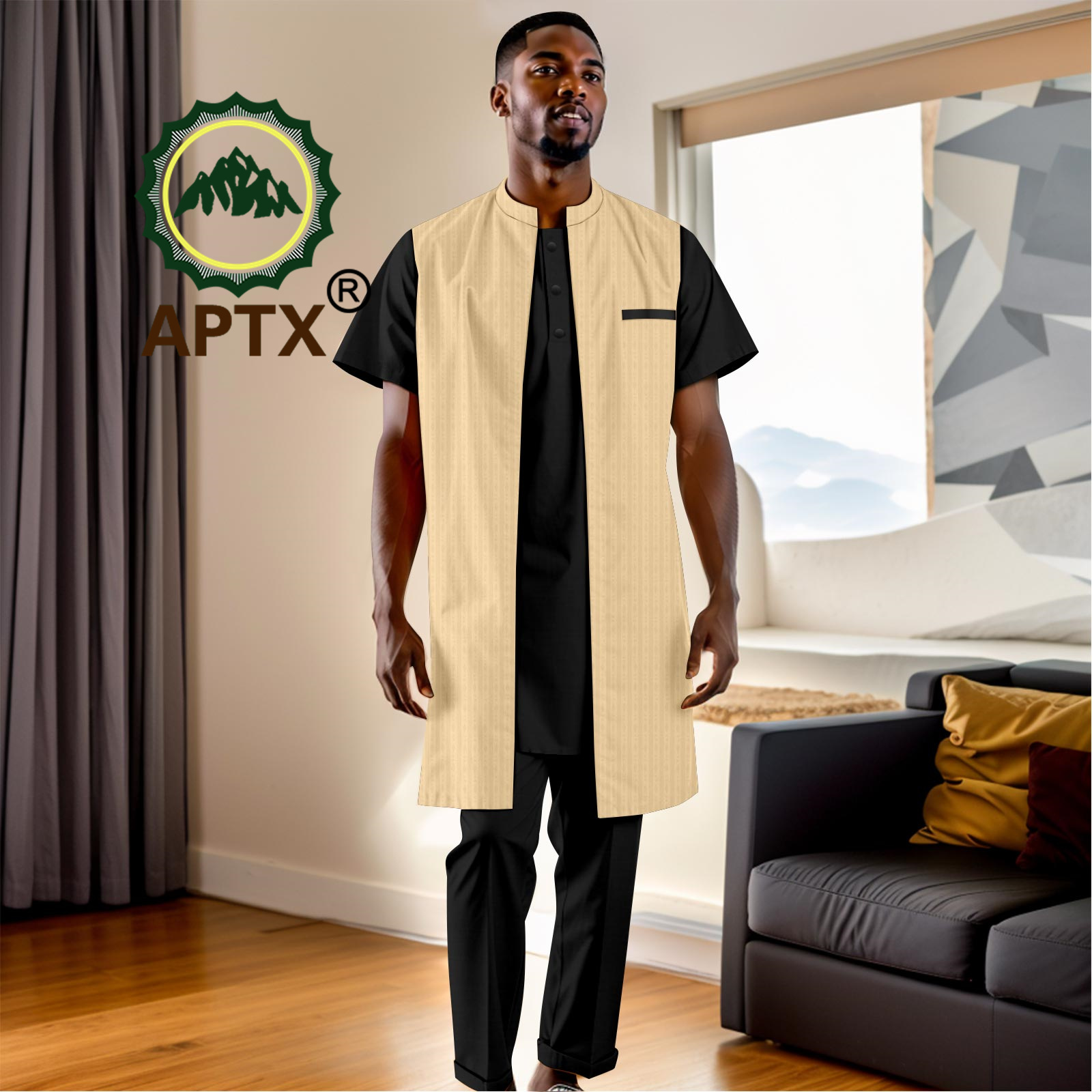 Pakaian Afrika untuk Pria Sete - Men Formal Wear Clothes ulasan dan harga