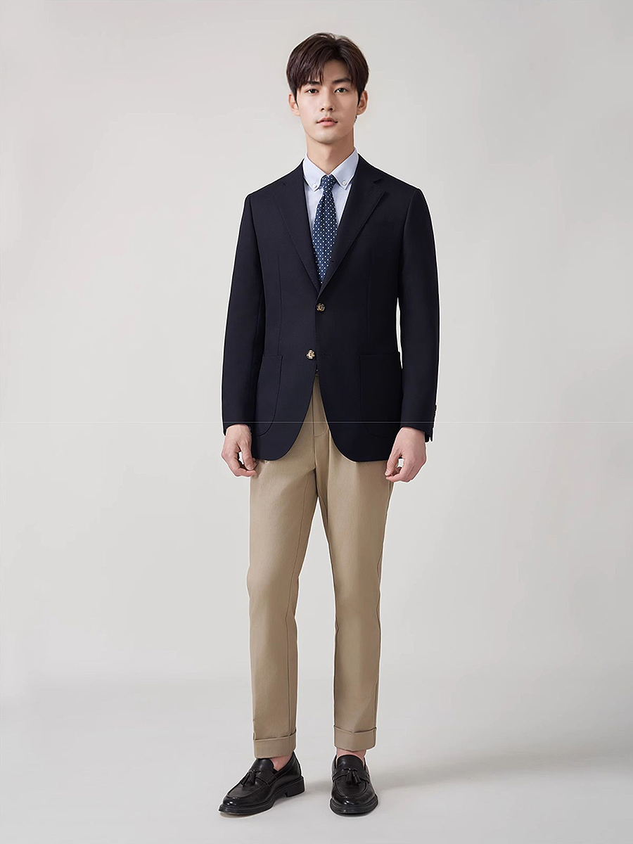 Set Setelan Blazer Wol 50% Pre - Men'S Formal Wear For Graduation ulasan dan harga