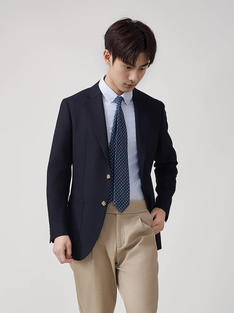 Set Setelan Blazer Wol 50% Pre - Men'S Formal Wear For Graduation ulasan dan harga