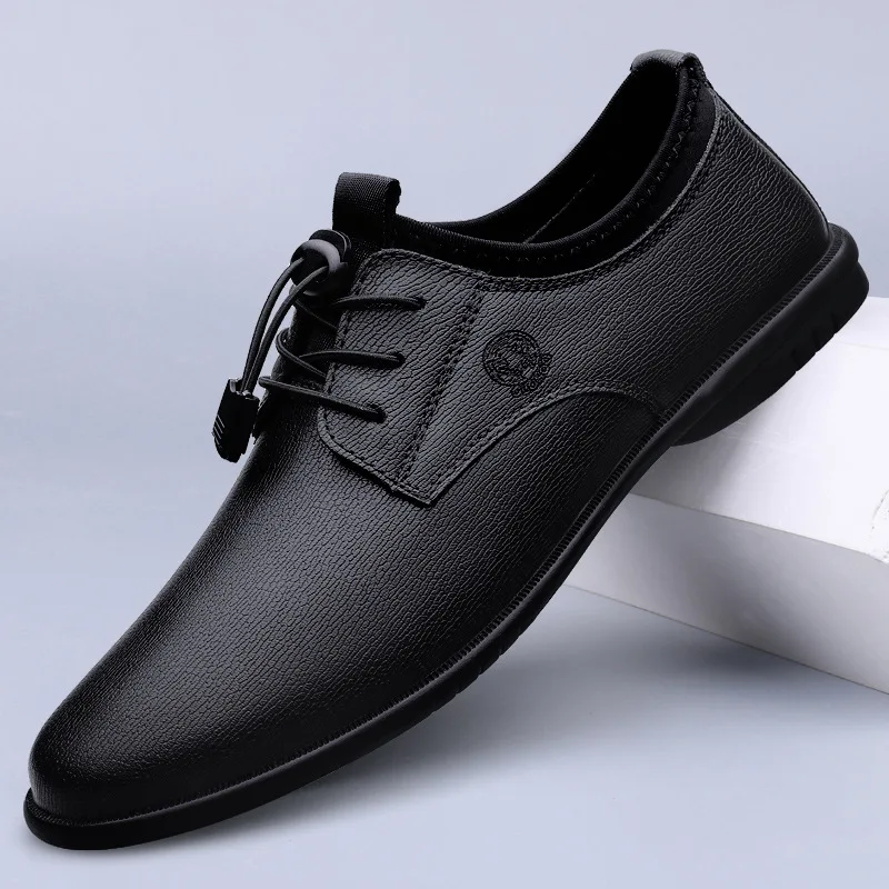 XIHAHA Sepatu Kulit Pria Sol L - Men'S Formal Office Wear Shoes ulasan dan harga