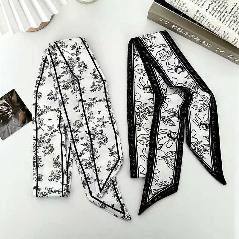 Selendang sutra tipis wanita,  - Silk Tie Woven ulasan dan harga