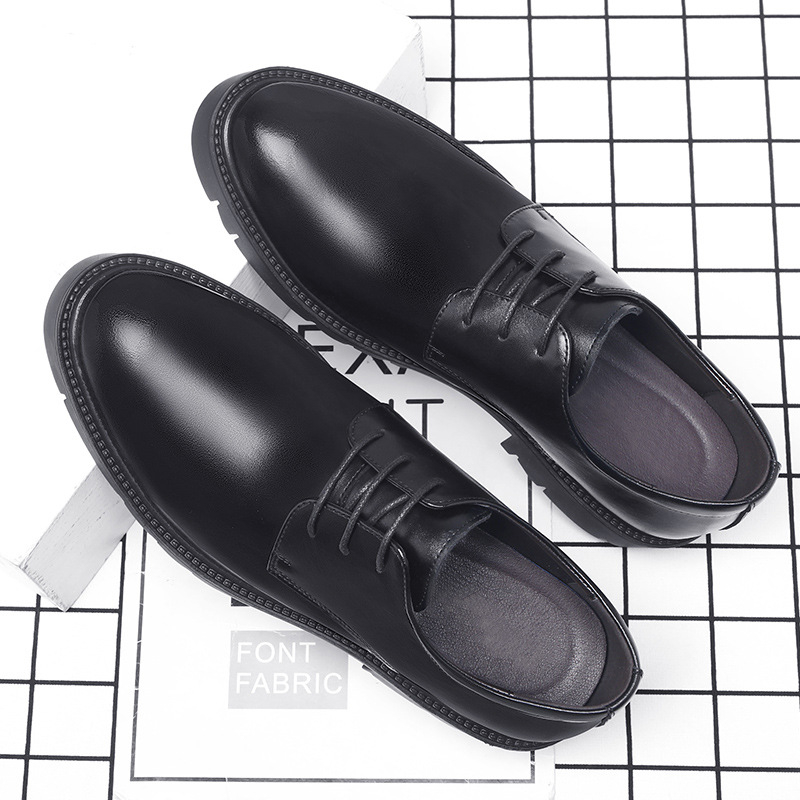 Sepatu Pria Kulit Hitam Model  - Men'S Formal Office Wear Shoes ulasan dan harga