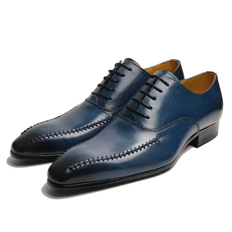 Sepatu Kulit Asli Pria Mewah B - Men'S Formal Office Wear Shoes ulasan dan harga