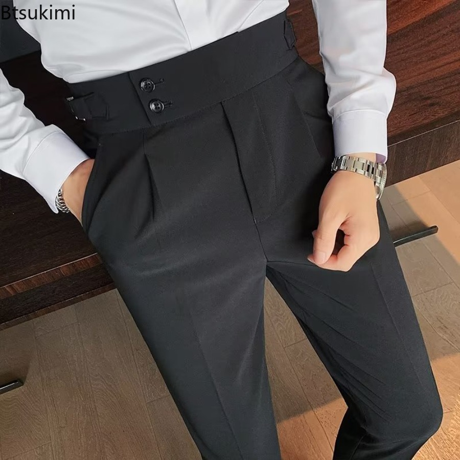 Celana Panjang Pria Warna Soli - Young Men Formal Wear ulasan dan harga
