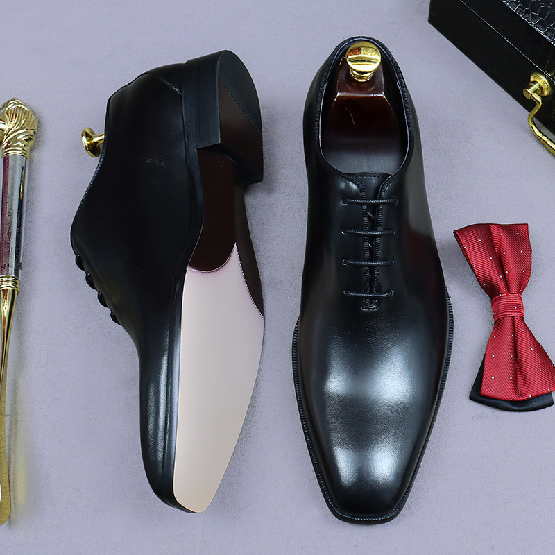 Sepatu Oxford Wholecut Pria Ku - Men'S Formal Office Wear Shoes ulasan dan harga